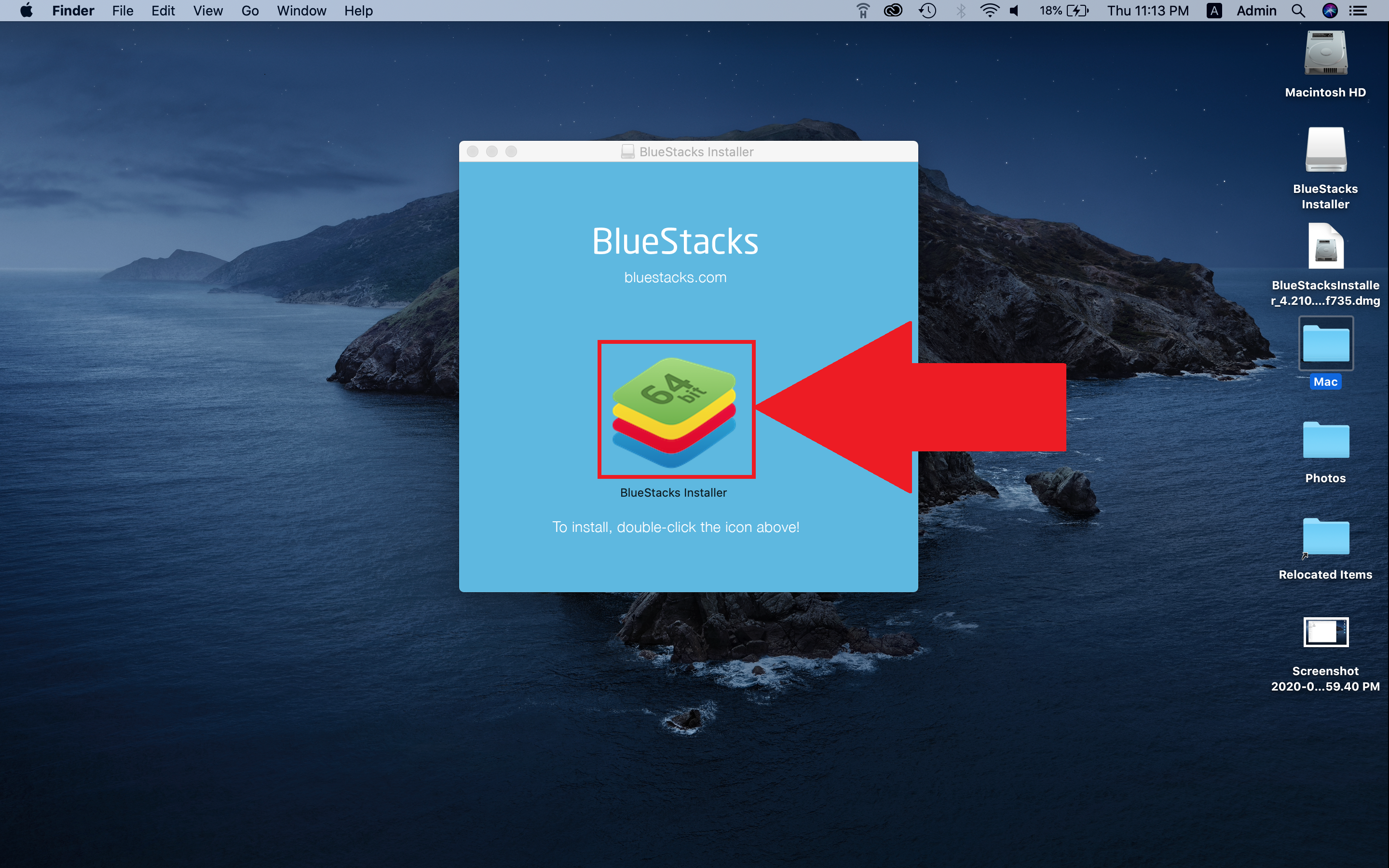 bluestacks android emulateor for mac